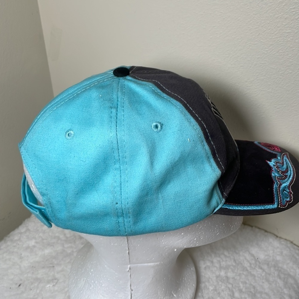 WHISKEY Drinking Cowgirl Embroidered Five Panel Velcro Back Hat - Picture 4 of 9